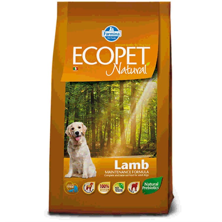 Farmina Ecopet Natural Adult Lamb Agnello 12 kg