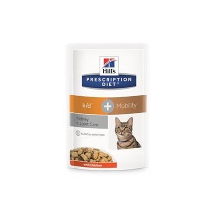Hill's Diet K/D + Mobility Joint 85 gr Umido Gatto SCADENZA PROD 06.2023
