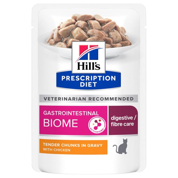 Hill's Prescription Diet GASTRO INTESTINAL Biome 85 gr Bustina Umido Gatto