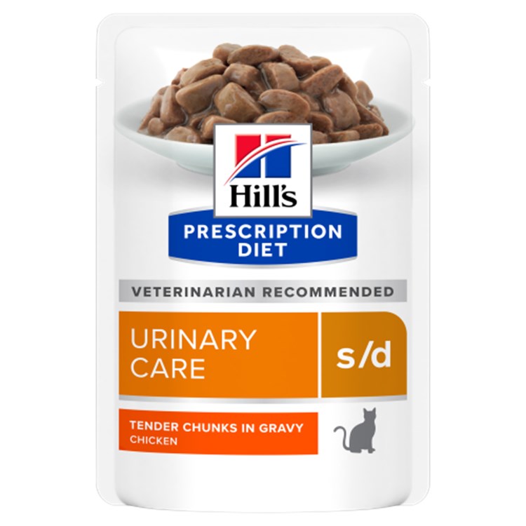 Hill's Prescription Diet S/D Urinary Care 85 gr Umido Gatto