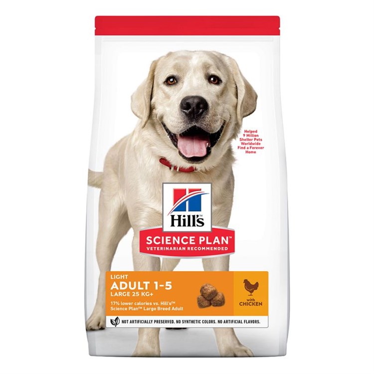 Hill's Science Plan Cane Adult Large Breed Light Pollo 14 kg