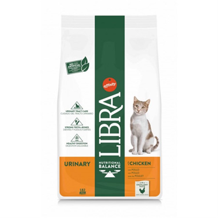 Libra Cat Urinary Pollo 8 kg Per Gatti