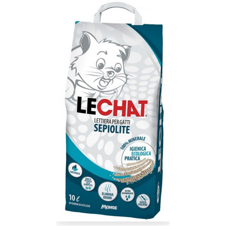 Monge Lechat Lettiera Sepiolite 10 lt 6,4 kg Per Gatti