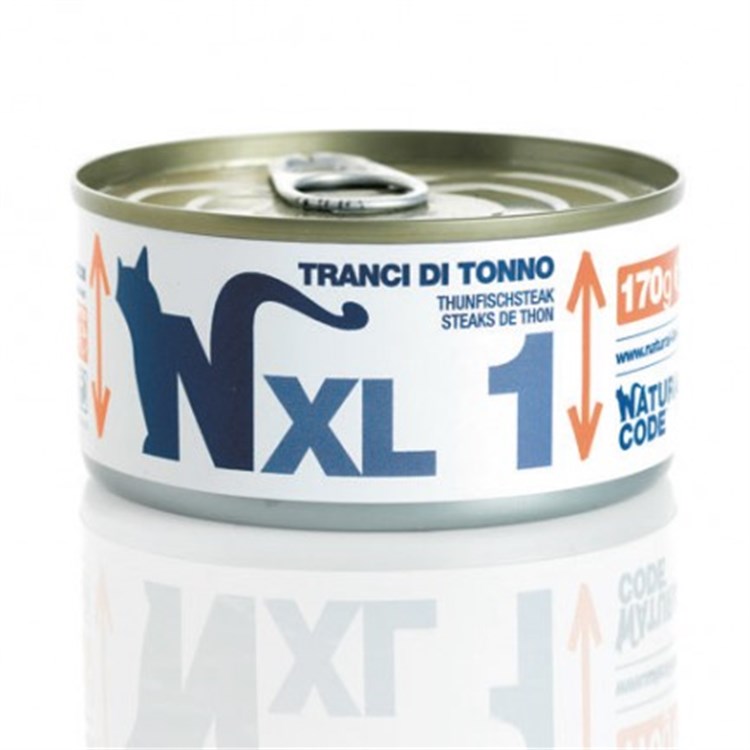 Natural Code XL 01 Tranci di Tonno 170 gr Per Gatti