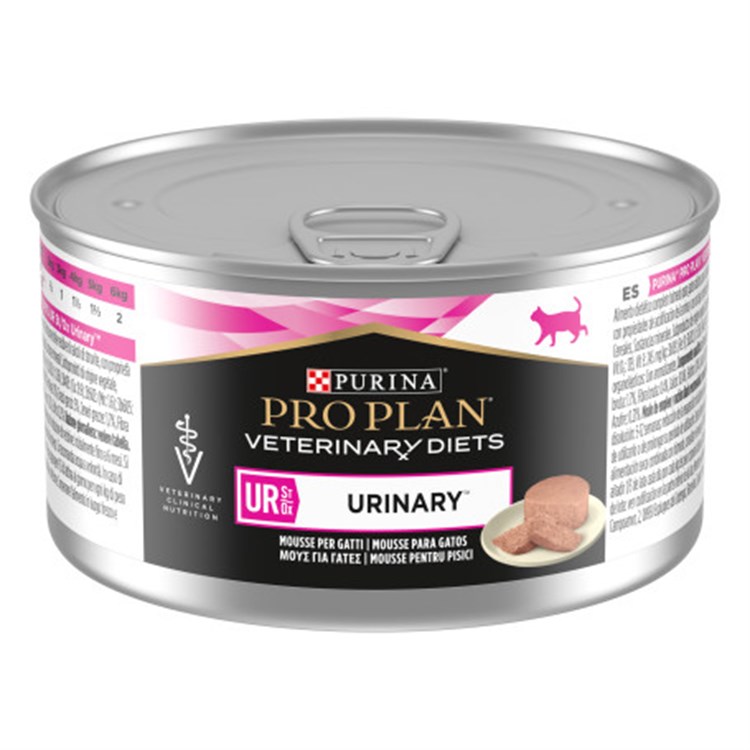 Purina Pro Plan Veterinary Diets UR Urinary Tacchino 195 gr Lattina Umido Gatti