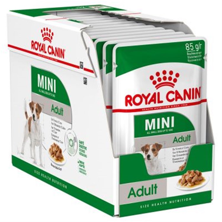 Royal Canin Mini Adult 85 Gr Busta In Salsa Umido Per Cane