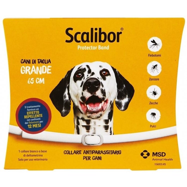 Scalibor Collare Antiparassitario per cani taglia grande 65 cm