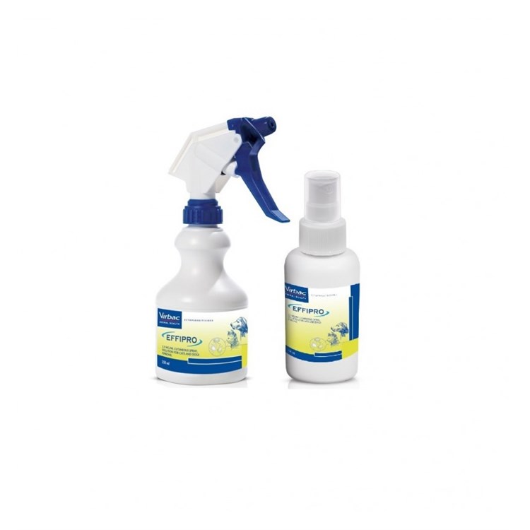 Virbac Effipro Spray 500 ml Antiparassitario Per Cani e Gatti