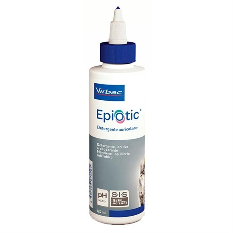 Virbac Epiotic Detergente Auricolare 125 ml Per Cani e Gatti